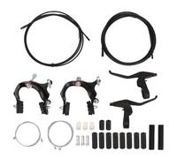 Pinzas de freno para bicicleta de carretera, freno en forma de C; conjunto de palanca y cable de freno de aleación de aluminio para bicicleta; kit completo de repuesto de tipo C