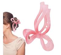 Pinzas de garra de pelo antideslizantes con pinza de pelo con botones | Encantador y antideslizante elegante cepillo de garra de pelo fuerte para cabello grueso y fino, día de San Valentín, cumpleaños