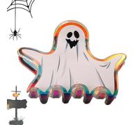 Pinzas de garra para cabello grueso, accesorios espeluznantes para el cabello, clip de pelo fantasma, clip de cabeza de Halloween, pinzas pequeñas para cabello rizado y liso