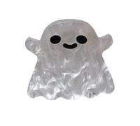 Pinzas De Garra Para Pelo Halloween Pasador Medio Con Fantasma, Calabaza Y