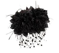 Pinzas de garra,Sujetadores de Moño con Chifón, Flores, Cuentas y Borlas,Pinza de Pelo Grande Tipo Garra | Para Hogar, Lugar De Trabajo, Vacaciones, Promoción, Viajes, Mujeres Y Niñas