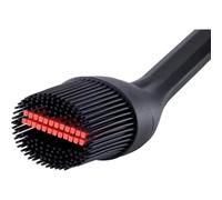 Joseph Joseph GrillOut Cepillo de Silicona para barbacoa, Cabezal Retráctil, Cerdas Resistentes a Altas Temperaturas, Mango de Acero Inoxidable, Fácil de Limpiar