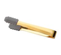 Pinzas De Hielo - Pinzas De Hielo De Acero Inoxidable | Pinzas De Azúcar No Slip | Pinzas De Postre De Azúcar | Pinzas De Cocina | Cachorro De Azúcar De Hielo De Silicona Para S