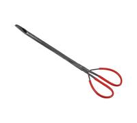 Pinzas de Hierro para Chimenea, Pinzas para Madera 54x12,5x4,8cm | Mangos Tipo Tijera, Mandíbula Ancha, Control Seguro del Calor para Brasas, Hornos Pizza, Barbacoas y Fogatas