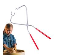 Pinzas de inmersión de cerámica, herramienta de acristalamiento de arcilla, herramienta de escultura de acero inoxidable, suministros de arte para el hogar, lugar de trabajo, modelado, fabricación de