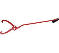 Pinzas de mano para empacar, elevador de palos, pinzas de mano, pinzas de madera, alicates de elevación forestales, tamaño de 770 mm de longitud máxima y apertura de 275 mm