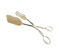 Pinzas de metal para ensalada, pinzas de cocina de 22 cm, pinzas de pan antideslizantes con mango de tijera, clip de cocina para fiesta de buffet, parrilla de barbacoa, ensalada,