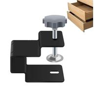 Pinzas de montaje en fachada de cajón, abrazaderas de gabinete para instalación de gabinetes,Clip de localización de montaje en panel de cajón estable y ajustable - Herramientas de instalación de