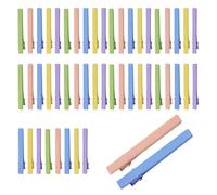 Pinzas de Pato para Sujetar el Cabello,50 Piezas de Metal Alargadas Antideslizantes que No Dejan Marca,Clips para cabello rizado, con particiones - para Mujeres Mamás Esposas Novias y Muchachas