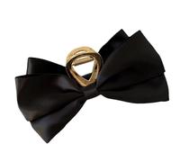 Pinzas de pelo con lazo, horquillas con lazo | Pinzas de pelo satinado | Pinzas de pelo para el pelo grueso Pelo fino Arcos antideslizantes Pinzas para el pelo Pinzas para el pelo para mujer