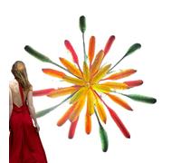 Pinzas De Pelo De Año Nuevo 2026 Antideslizante Con Flores De Fuego