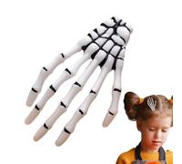Pinzas de Pelo de Terror Diseño Único de Mano de Esqueleto