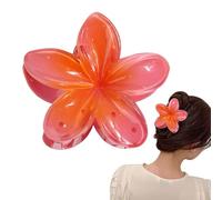 Pinzas De Pelo Hawaianas Con Flores | Horquillas Hawaianas Para Cabello | Sujeción Fuerte Antideslizante Accesorios De Peinado Estilos Para Playa Verano Festival Viajes Vacaciones