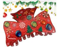 Pinzas De Pelo Navideñas Accesorios De Estilismo Grandes De Papá Noel Y