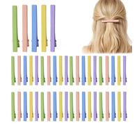 Pinzas de pelo para rizos - 50 piezas de sujeción fuerte antideslizante y alargada - pinzas de secado para cabello rizado, para mujeres, mamá, hija, novias e hijas