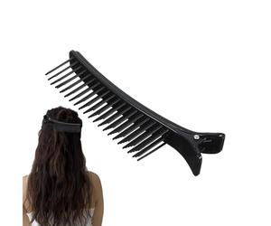 Pinzas de peluquería: mango antideslizante, herramienta de peinado de plástico duradero, accesorio profesional para teñir y cortar el pelo | Taller de peluquería en casa uso en belleza