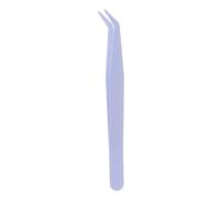 Pinzas de pestañas - 8 g de acero inoxidable de volumen curvado seguro | Pinzas portátiles para pestañas para dar un aspecto a una extensión de pestañas postizas, embellece tus ojos con un