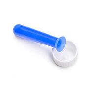 Pinzas de plástico azules para lentes de GRP duro, herramienta compacta de 4,2 cm para un manejo fácil y viajes.