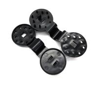 Pinzas de plástico clips para sujeción de mallas de ocultación, brezo, telas, vallas de su jardín. Bolsas de grapas cierra fácil color negro. 20 Unidades. Flonatur.