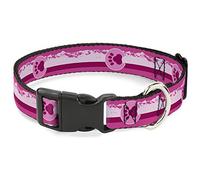 Pinzas de plástico con clip collar, 1/2" de ancho, cuello mediano, 8-12" de Buckle-Down Colorado