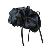 Pinzas de Plátano para Mujer 2 uds. Clip for el pelo con forma de capullo flor y Nudo mariposa for mujer, cola caballo alta, plátano, acceso Vertical versátil for ir al trabajo(Color1)