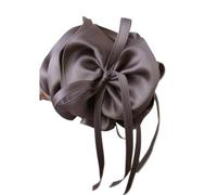 Pinzas de Plátano para Mujer 2 uds. Clip for el pelo con forma de capullo flor y Nudo mariposa for mujer, cola caballo alta, plátano, acceso Vertical versátil for ir al trabajo(Color2)