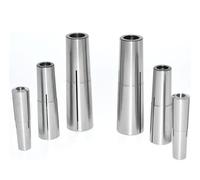 Pinzas de precisión, herramienta de mandril de torno, 1 Uds., pinza de resorte Morse, rosca MT2, herramienta de abrazadera M10 M16 for máquina de grabado CNC y molino(MT3-4MM-M12)