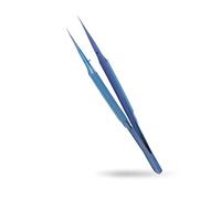 Pinzas de precisión para teléfonos, pinzas de microscopio de reparación de cables de línea de salto de huellas dactilares de placa base de teléfono celular de aleación de Ti(Pointed Tweezer)