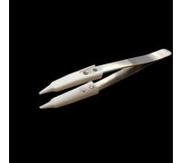 Pinzas de PTFE: cabeza afilada/roma, antiadherentes, resistentes al calor(3mm Blunt Top 149mm Length)