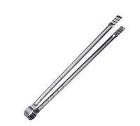 Pinzas de rejilla para parrilla exterior, pinzas de metal para, mango no deslizante para pinzas largas para, Gadget de cocina ergonómico para salchichas de carne de carne verduras de pescado