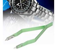 Pinzas de reparación de relojes, pinzas de barra de resorte de reloj en forma de V, removedor de correa de reloj de metal, kit de accesorios de alicates de barra de resorte de reloj, herramienta de