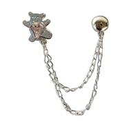 Pinzas de ropa magnéticas, finas y sin imán | Pinza de botón para apretar la cintura | para mujeres y niñas, cuello de blusa, mangas, bufandas, vestido, Se référer à la description, Refiérase a la