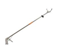 Pinzas de Serpiente, Gancho de Serpiente de Acero Inoxidable con Pinza Plegable Y Autobloqueada Herramienta de Manejo de Recogida de Mandíbula Ancha para Mover Transporte Uso de Alimentación