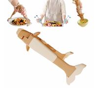 Pinzas de Silicona 2 en 1 Anti-calor,Cuenco Plato Caliente Clip,Alicates antiescaldaduras,Pinza para Tazón,Abrazaderas multiusos resistentes al calor para Sujetar Tazones,Platos Etc (Café)