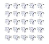 Pinzas de soporte para estante de plástico con diseño de mapa de abastecimiento, clips para estante de armario, soporte de estante, para muebles de cocina, suministros de estantes de libros