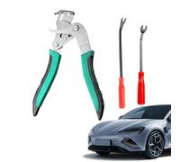 Pinzas de sujeción para coche, herramientas de desmontaje | Alicates para quitar clips de carrocería en el del automóvil - Alicates antideslizantes de alto rendimiento con palanca de fuerza