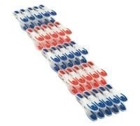 Pinzas de tender la ropa para tender ropa (Multicolor, 25 ud., Plástico)