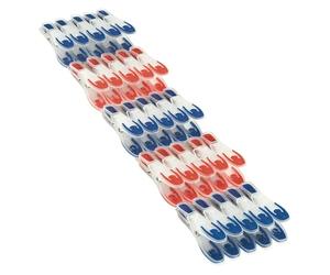 Pinzas de tender la ropa para tender ropa (Multicolor, 25 ud., Plástico)