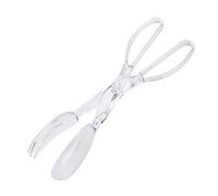 Pinzas de Tijera para Ensalada Multifuncionales con Tenedor y Cuchara para Hornear Asar Utensilios para Servir Verduras y Pasteles Pinza de para Alimentos