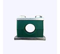 Pinzas de tubo Vogueing, 2 abrazaderas de tubo de plástico métrico estándar, abrazadera hidráulica de tubo para aceite, agua y gas (diámetro exterior: 40 mm)