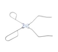 Pinzas de vaso de precipitados portátil para laboratorio para laboratorios, entornos de enseñanza e instalaciones de investigación científica, pinzas de metal, pinzas de laboratorio, pinza de química