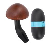Pinzas de ventilación de hongos, difusor de fragancia, estructura de madera ABS, reduce la fatiga, pinza de ventilación de coche, ambientador