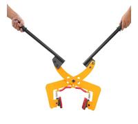 Pinzas elevadoras de piedra, 280 kg, alicates de desplazamiento, alicates para piedras, elevador para placas de granito de piedra, apertura ajustable, pinzas de transporte de piedra de alta