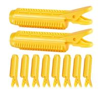 Pinzas en espiral para una plenitud natural y sujeción en el cabello fino