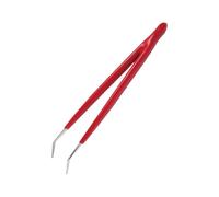 Pinzas ergonómicas aisladas con punta dentada para un manejo seguro en laboratorios y talleres Pinzas de precisión Pinzas de laboratorio a prueba de estática