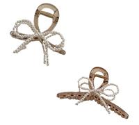 Pinzas for el cabello, Clip de perlas for mujer, Clip de tiburón, adorno de cabeza grande, horquilla, accesorios for el cabello en la parte posterior de la cabeza(Mix)