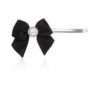 Pinzas for el cabello con forma de mariposa, pinzas decorativas for el cabello for mujer, pinzas for el cabello con lazo negro, pinzas laterales for el cabello roto