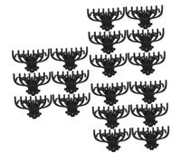 Pinzas for el cabello for mujer, 18 piezas, pinzas for el cabello, pasadores for el cabello, pinzas for el cabello grandes, pinzas for el cabello gruesas, pinzas for el cabello negras, accesorios for