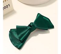 Pinzas for el cabello, nueva horquilla con lazo simple de Corea del Sur, red for horquilla, hada roja, clip superior que combina con todo, clip de resorte(Green butterfly)