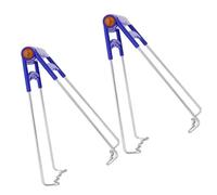 Pinzas for placa de acero inoxidable, Clip for tazón antiescaldado, elevador ollas resistente al calor for cocina, hogar, restaurante, 2 uds Para Platos